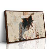 Cowgirl in Cream and Shadow