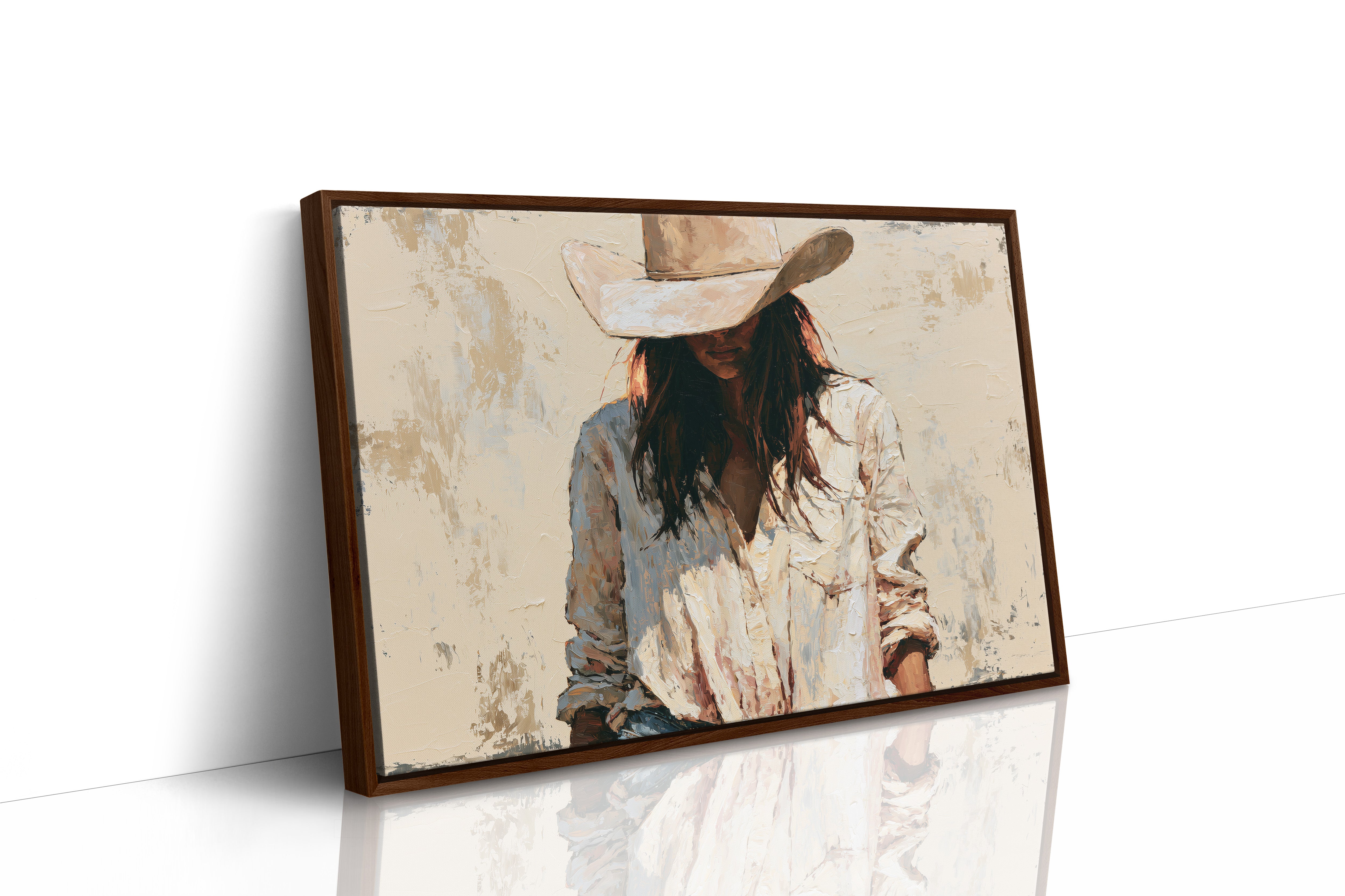Cowgirl in Cream and Shadow