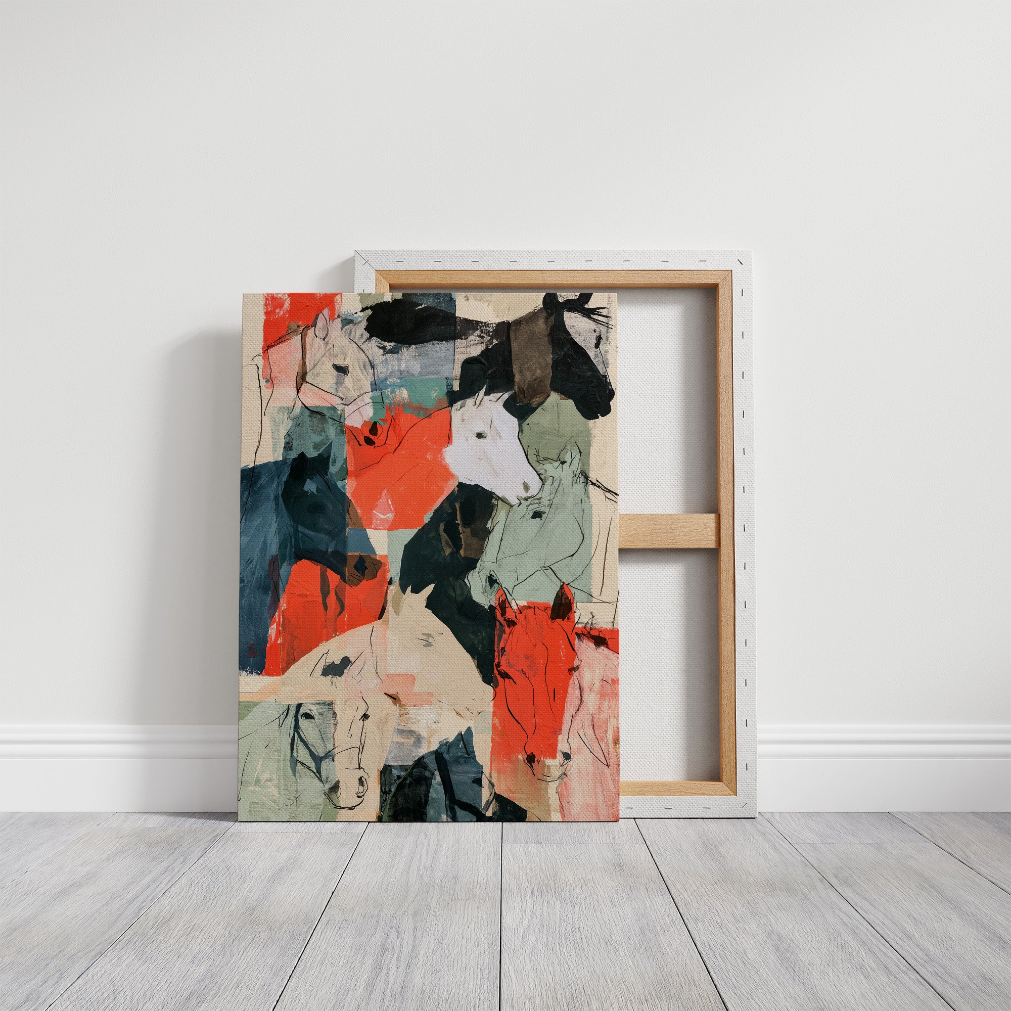 Herd In Color Block