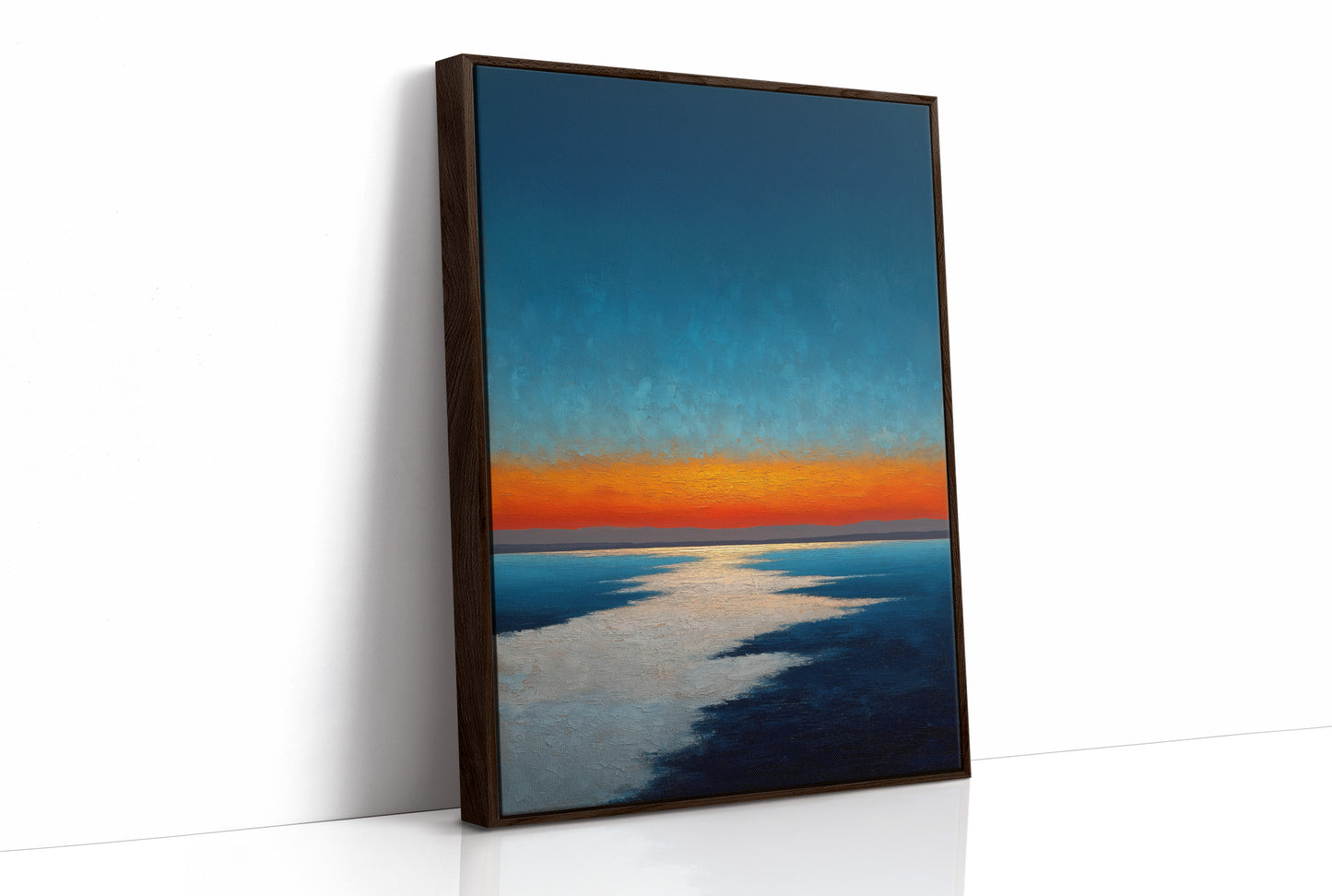 The Horizon Caught Fire First
