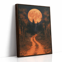 The Path Beneath the Harvest Moon