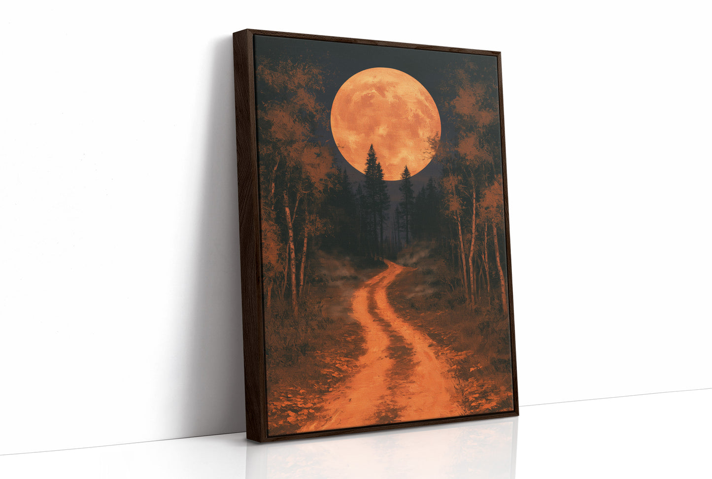 The Path Beneath the Harvest Moon