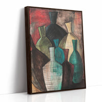 Bottles Dance In Crimson Light