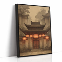 Lanterns at the Temple Gate