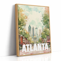 Atlanta, Riso Print