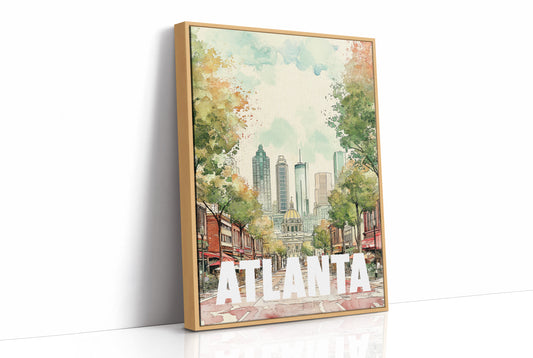 Atlanta, Riso Print