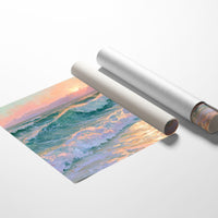 Waves, Pastel Sunrise