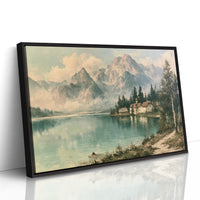 Chapel Village by the Alpine Lake