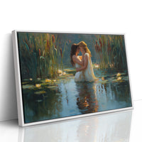 Tender Waters Among Lily Blooms