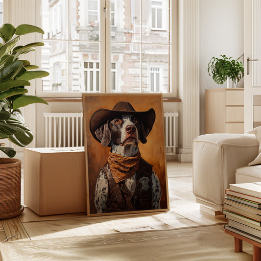 Spotted Deputy in Dusty Boots