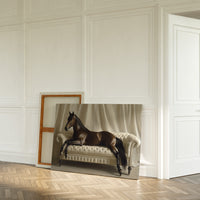 Surreal Horse Lounge Fine Art Print