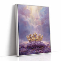 Heavenly Crown Amid Violet Skies