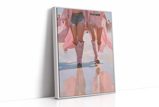 Pink Boots, Painted Horizon
