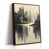 Twilight Mirrors The City's Edge