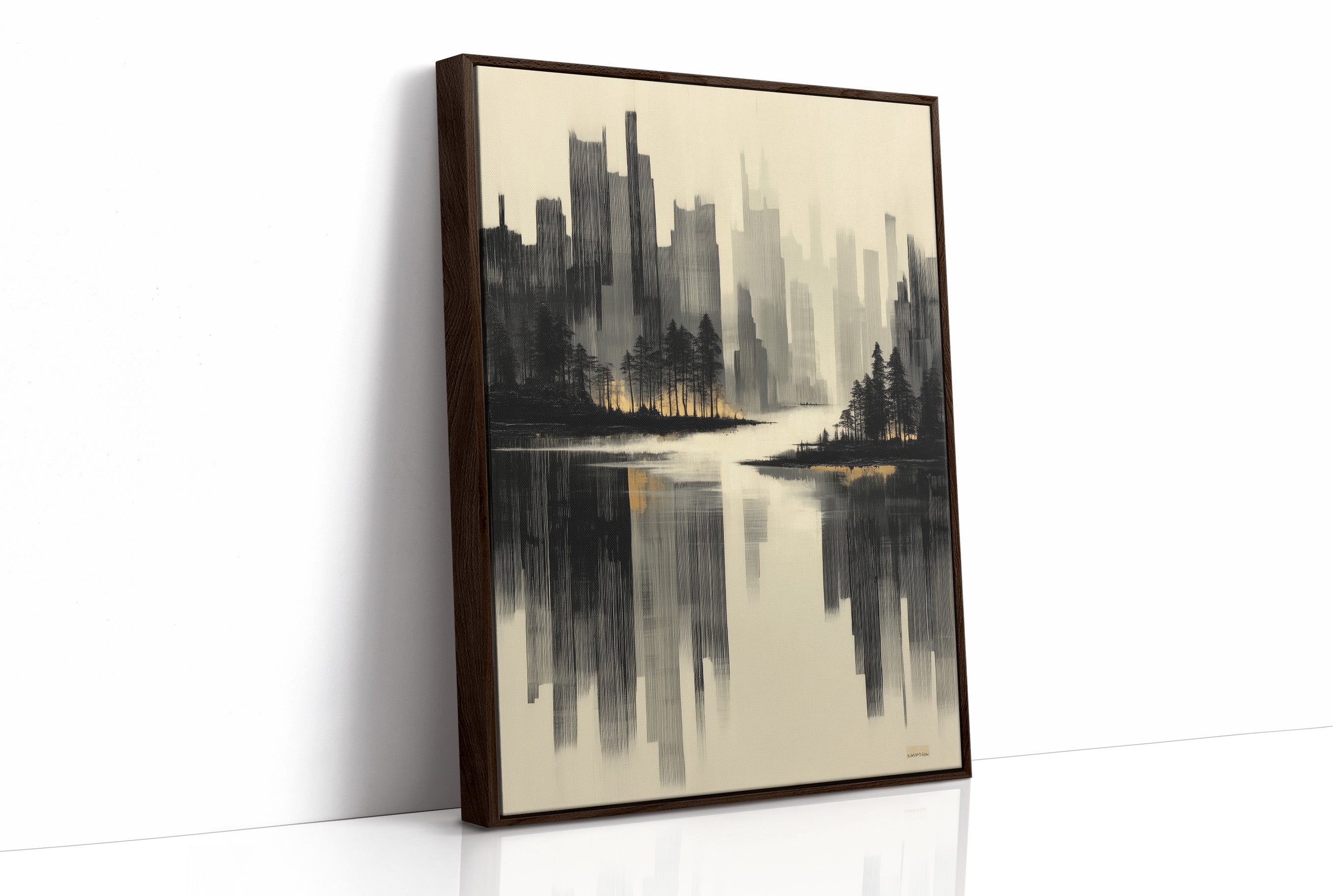 Twilight Mirrors The City's Edge