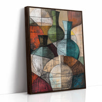 Vessels Dance In Cubist Light