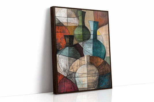 Vessels Dance In Cubist Light