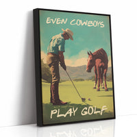 Even Cowboys Play Golf