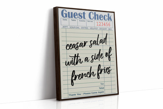 Lunch Orders Write Love Letters
