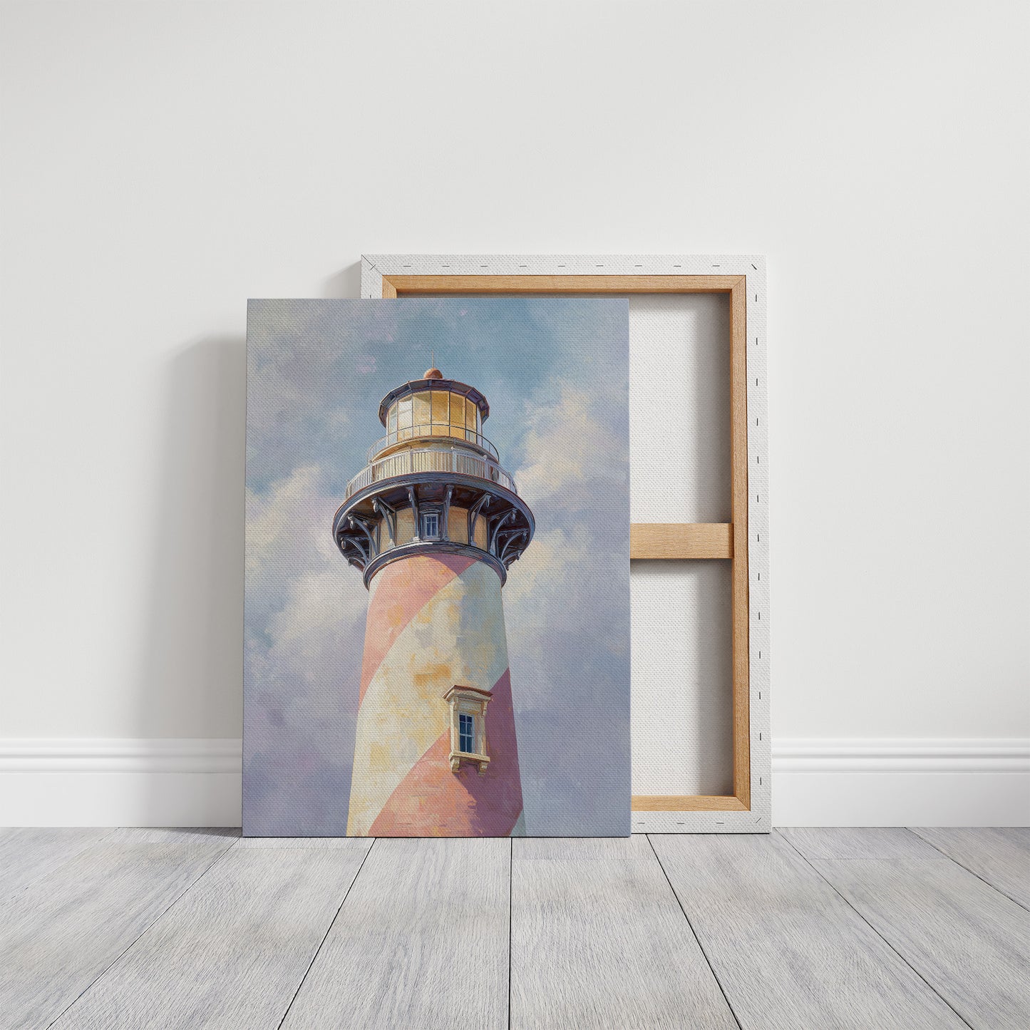 Coastal Guardian's Pastel Embrace