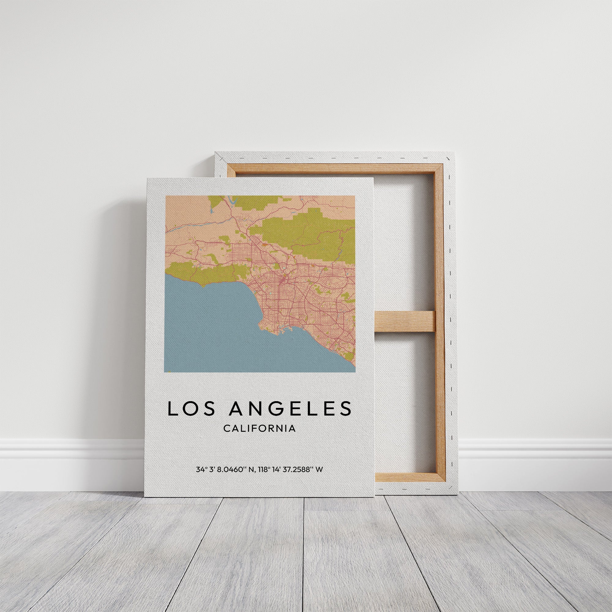 Los Angeles, Mapped in Amber
