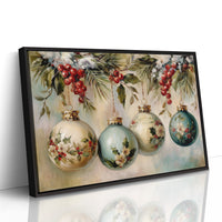 Vintage Ornaments Paint December's Story