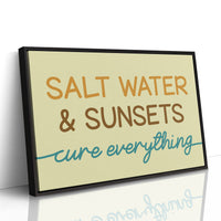 Salt Water Cures Everything (Sunset Hues)