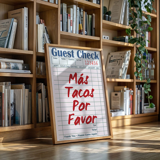 Red Letters Order Kitchen Magic
