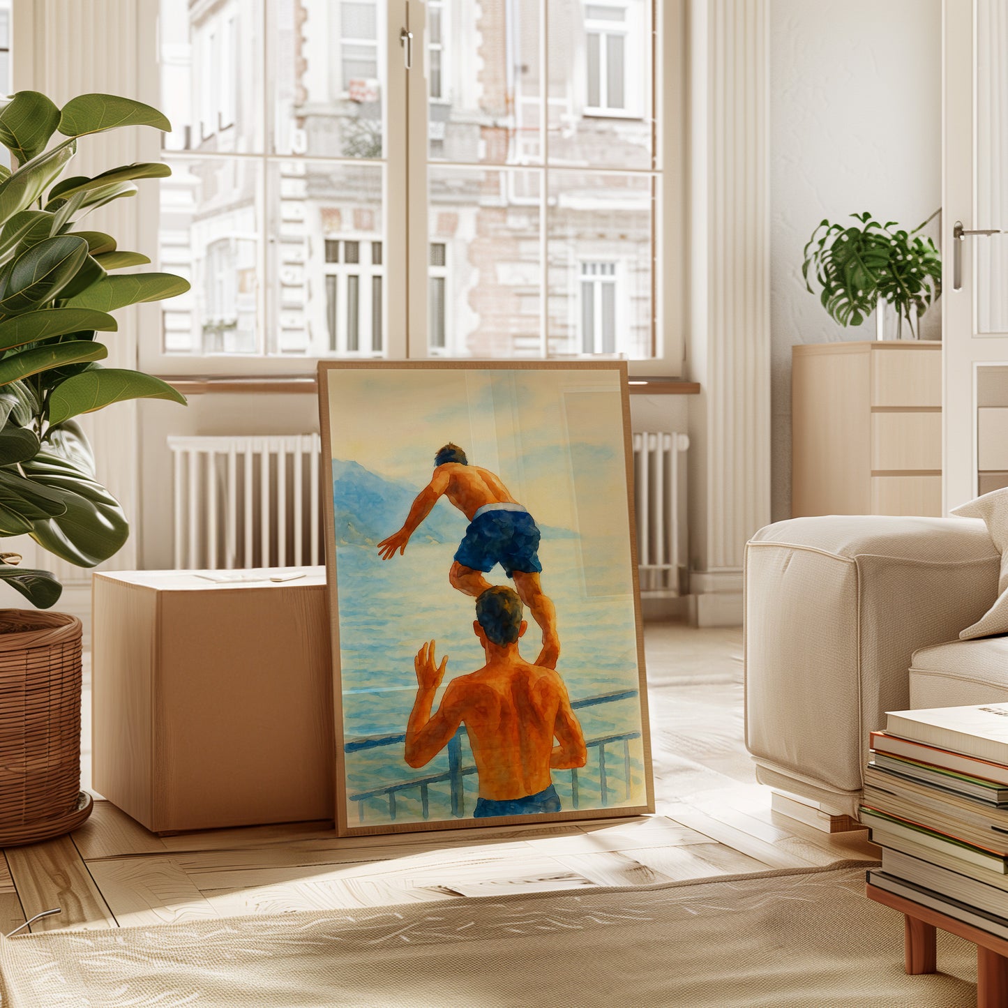 Summer Leaps Into Ocean Blue