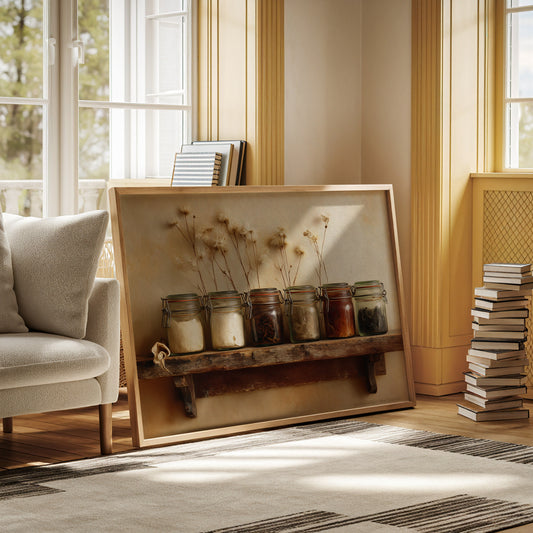 Treasures of the Rustic Shelf
