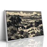 Desert Plains Dance With Mountains