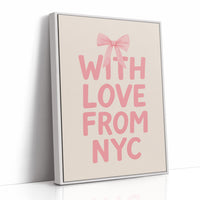 Pink Ribbon Whispers From NYC