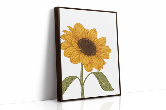 Golden Petals Paint Summer's Portrait