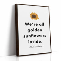 Petals Paint Poetry In Gold