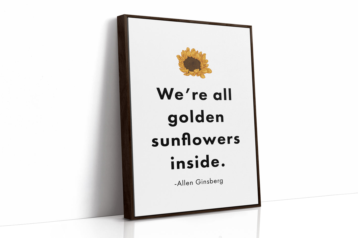 Petals Paint Poetry In Gold