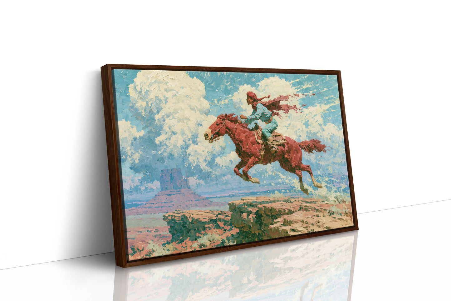 Leap Over the Mesa Edge