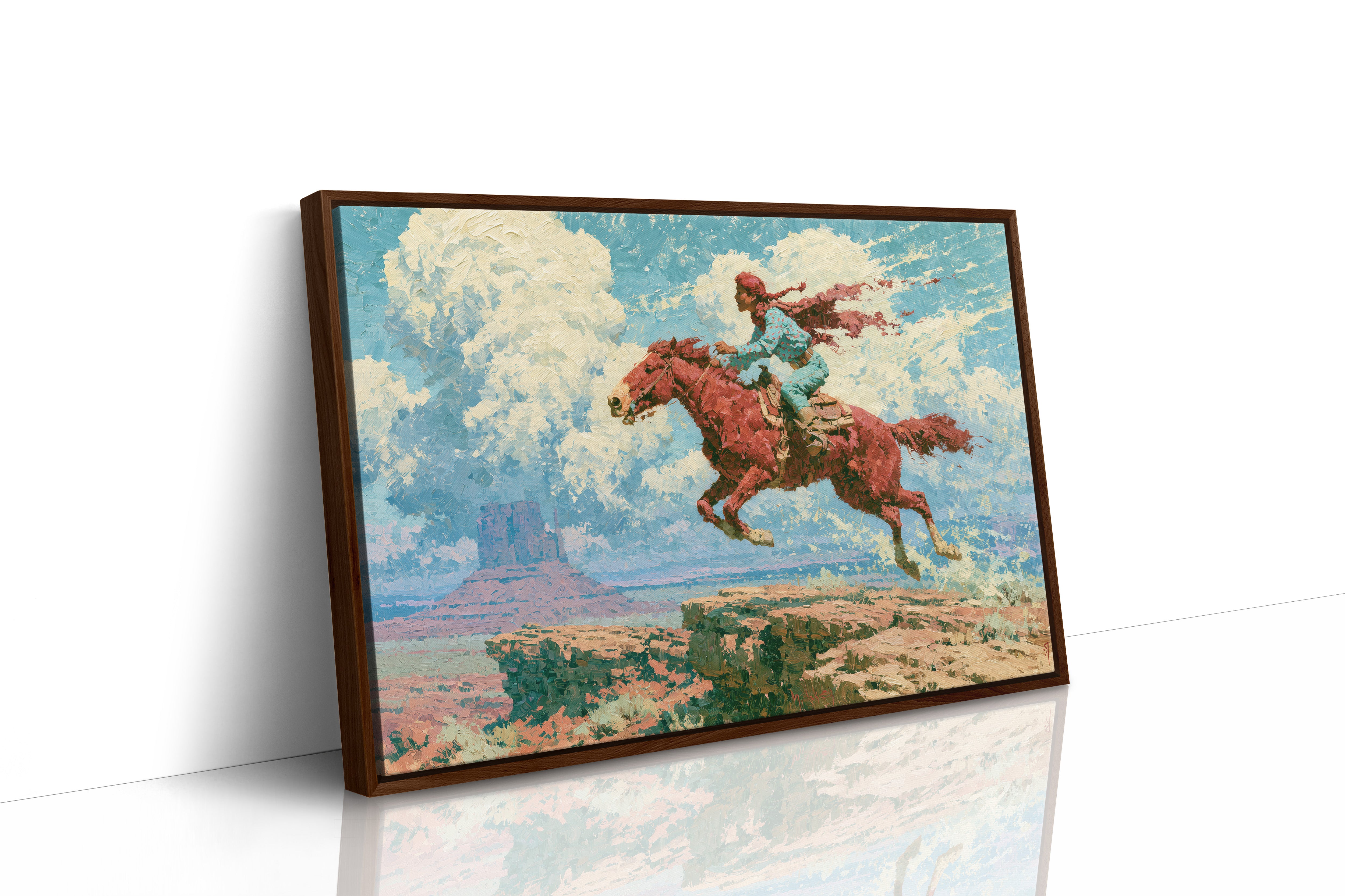 Leap Over the Mesa Edge