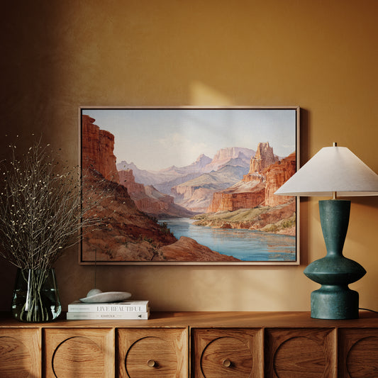 Ancient Waters Carve Desert Kingdoms