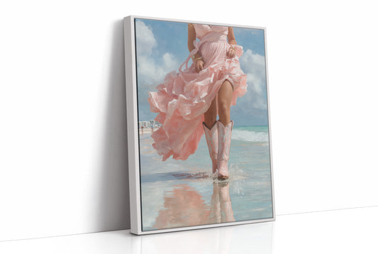 Splashing Through Pink Ruffles