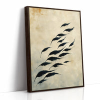 Birds Take Flight At Dawn