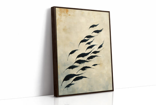 Birds Take Flight At Dawn