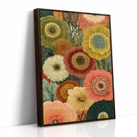 Radiant Zinnia Mosaic Garden