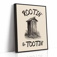 Rootin and Tootin Outhouse