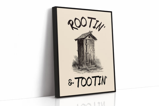 Rootin and Tootin Outhouse