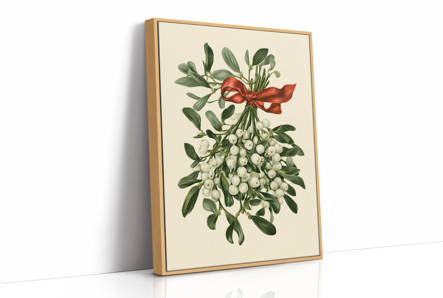 Mistletoe, Tied in Red
