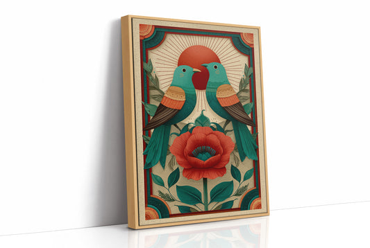 Two Birds At Sunfall