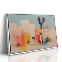 Palm Trees Dance Through Coral Cities