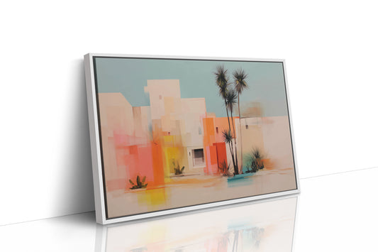 Palm Trees Dance Through Coral Cities
