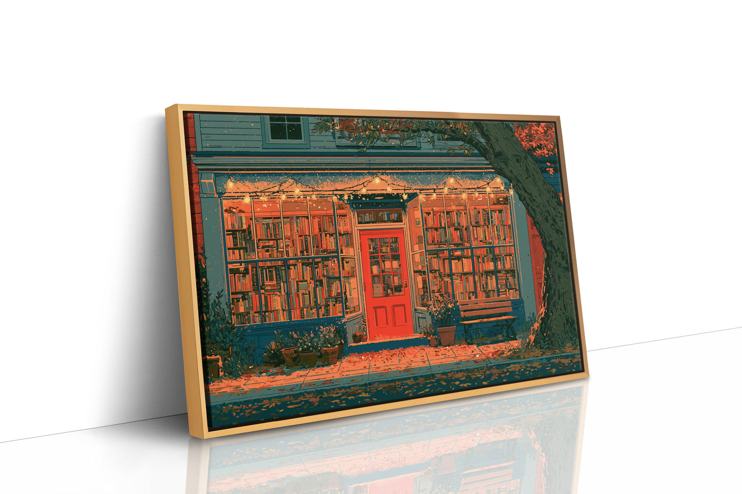 The Corner Bookshop Glow