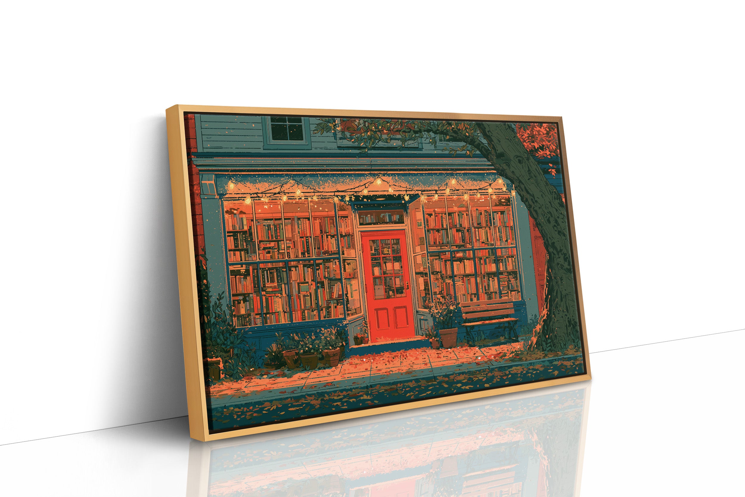 The Corner Bookshop Glow